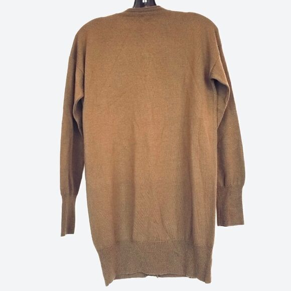 J. CREW 100% Merino Wool Cardigan w/front pockets - Picture 2 of 2